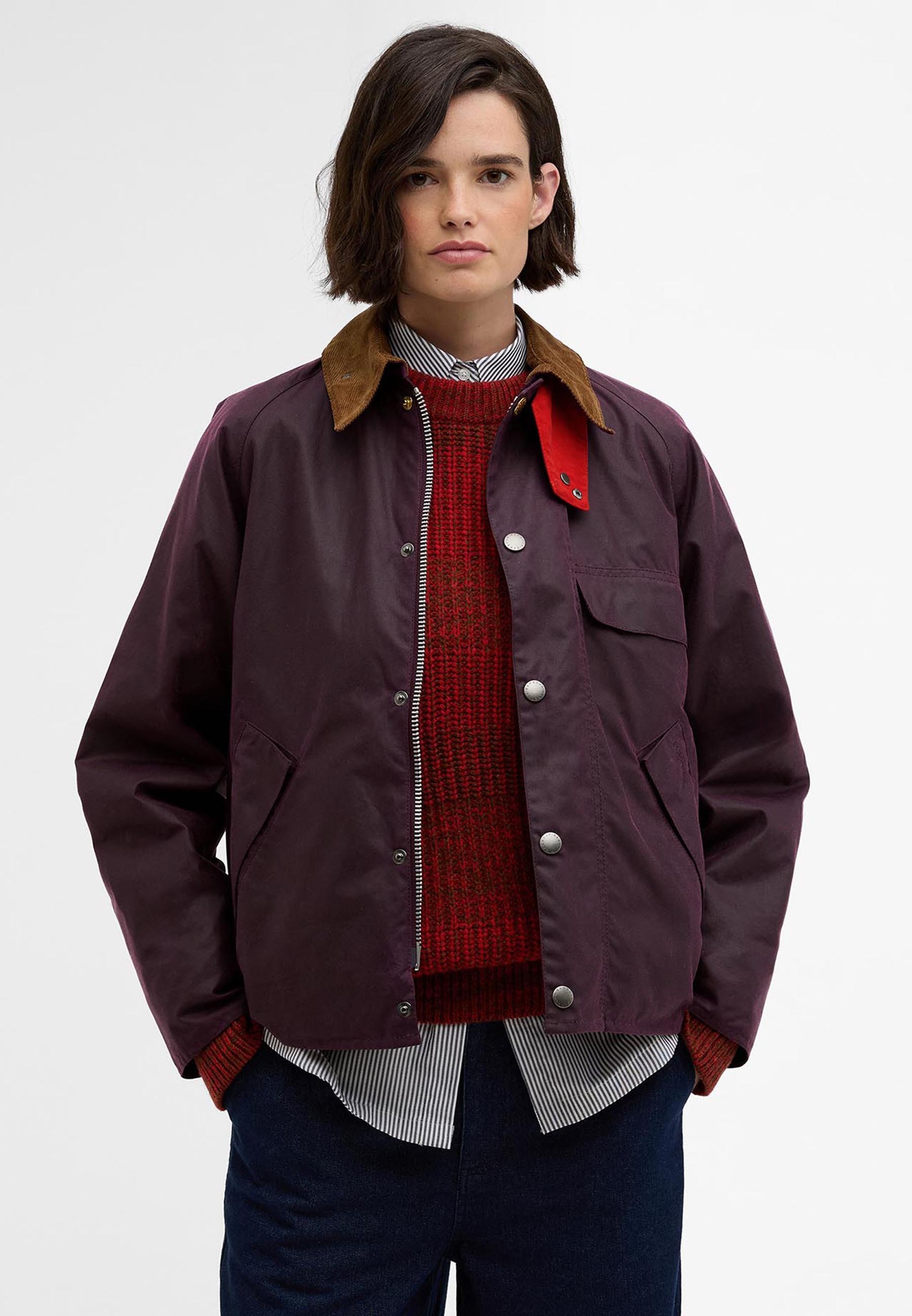 Barbour PAUL SMITH LOVES BARBOUR TRANSPORT WAXED JACKET UNISEX