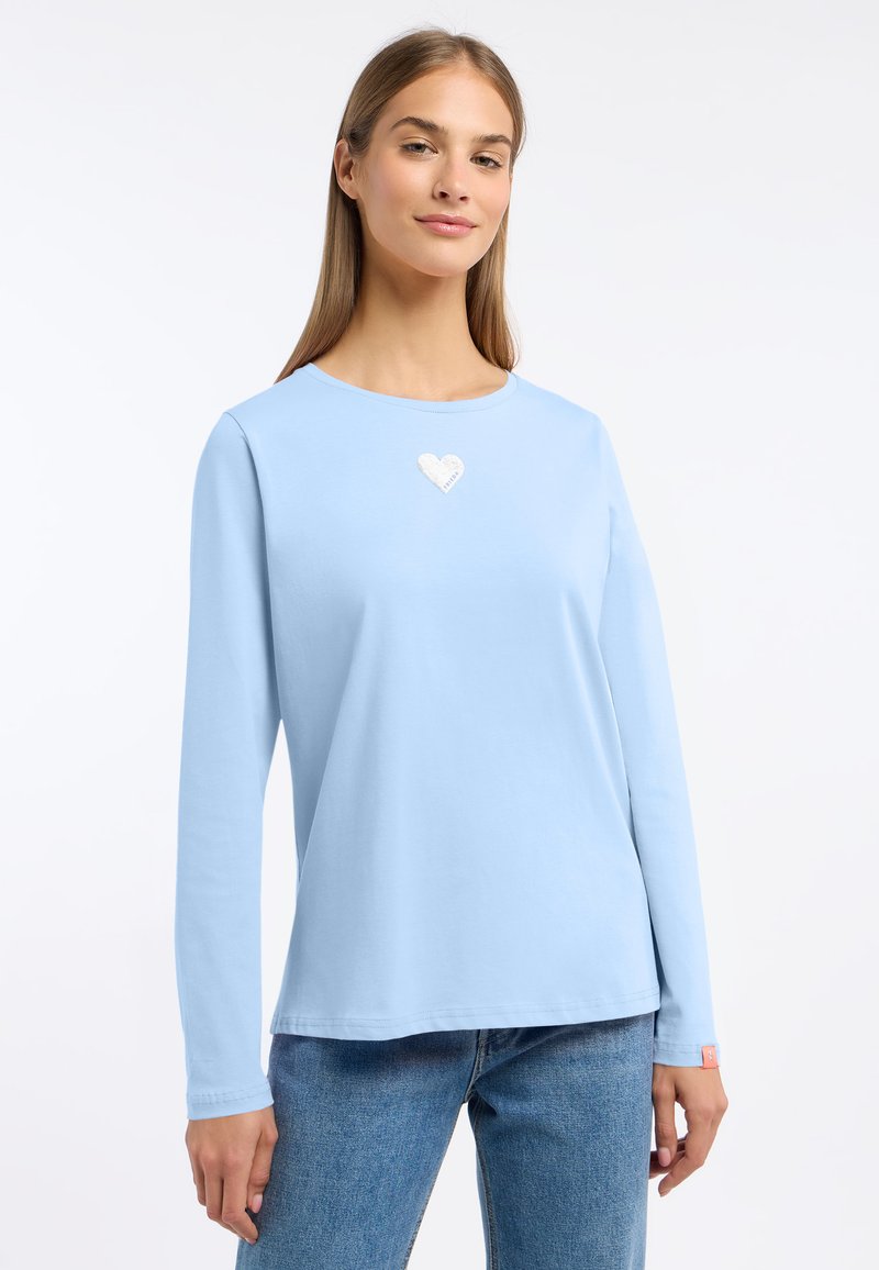 Frieda & Freddies Langarmshirt - cyanblau