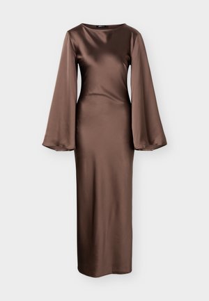 Gina Tricot, WIDE SLEEVE MAXI DRESS - Ένδυση για ειδικές περιστάσεις - brown