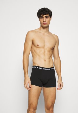 KARL LAGERFELD LOGO MONOCHROME TRUNKS (PACK OF 3) - Boksarice - black/grey/white