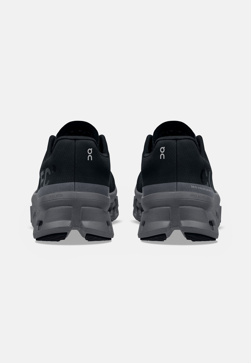 On CLOUDMONSTER - Laufschuh Neutral - black magnet/schwarz  