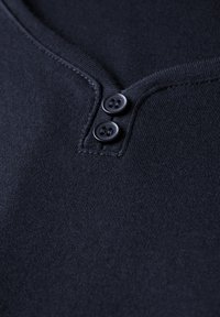 Street One MIT KNOPFDETAIL - Jednoduché tričko - blau
