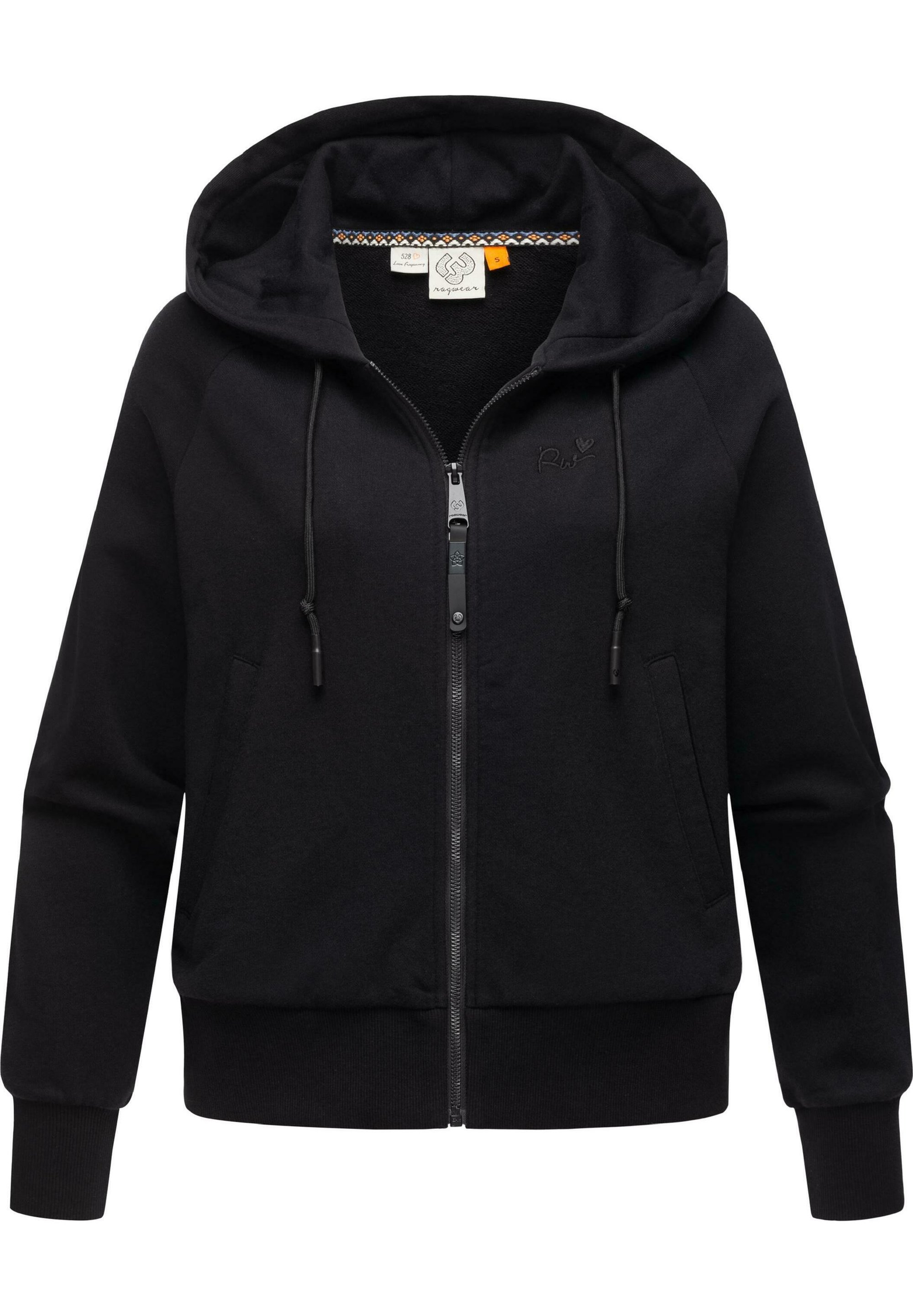 Ragwear TAILA Zip-up sweatshirt black Zalando