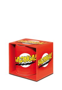 LOGOSHIRT THE BIG BANG THEORY - BAZINGA - Drink bottle - rot