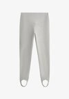 COMFORTLUX SUPER HIGH RISE HEATHERED ANKLE-LENGTH LEGGINGS - Leggings - Trousers - grey