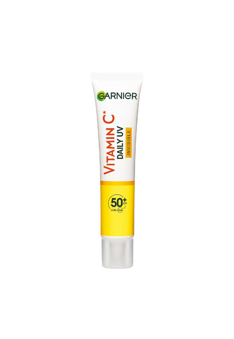 Garnier - SKINACTIVE VITAMINA C FLUIDO ANTI-UV ANTI-MACCHIE INVISIBILE SPF 50+, 40ML - Crema da giorno - trasparente, Ingrandire