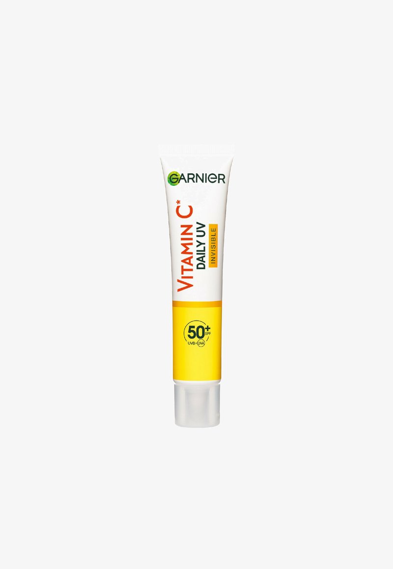 Garnier - SKINACTIVE VITAMINA C FLUIDO ANTI-UV ANTI-MACCHIE INVISIBILE SPF 50+, 40ML - Crema da giorno - trasparente, Ingrandire