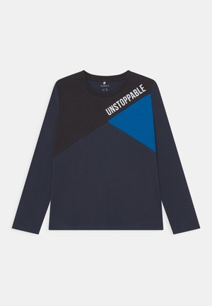 NKMRUNSTOPPABLE - Maglietta a manica lunga - dark sapphire