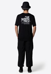 The North Face RELAXED MOUNTAIN SKETCH - T-shirt med print - tnf black