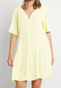 Monki Abito a camicia - yellow