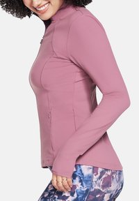 Skechers GOWALK W03JA158 DKMV MA - Sweatjacke - mauve