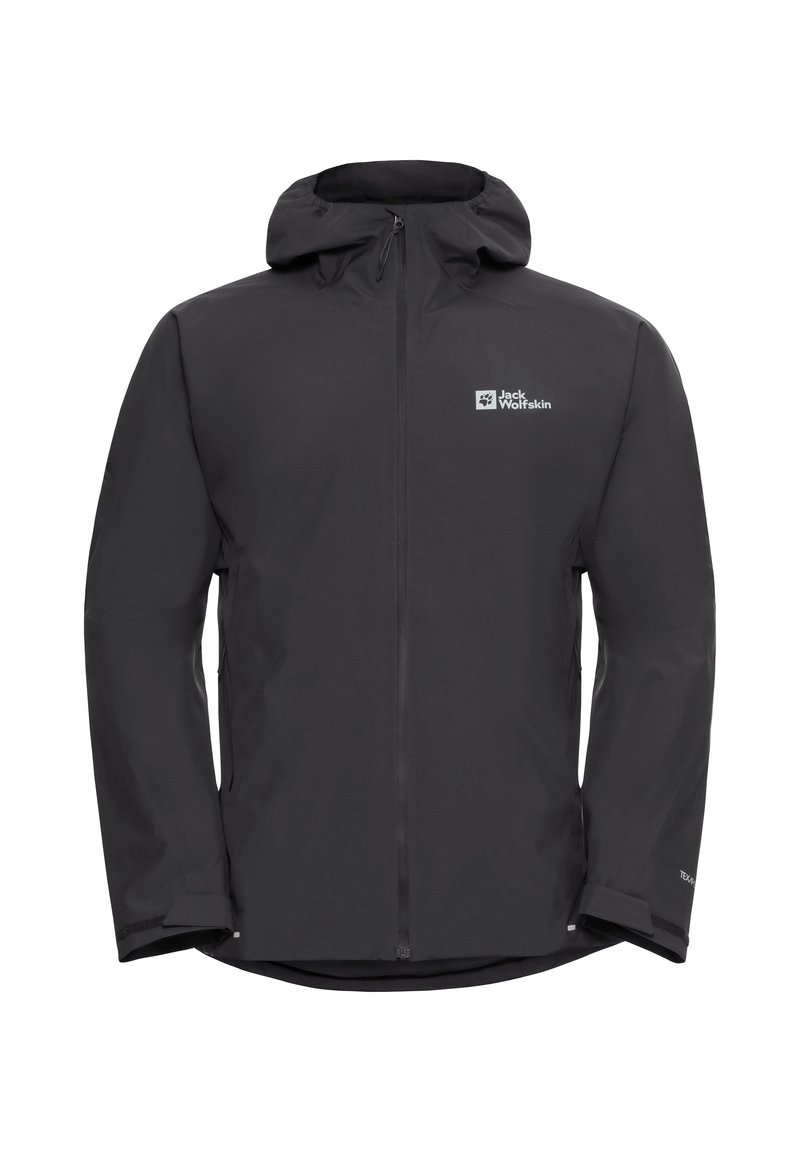 Jack Wolfskin Outdoorjas zwart