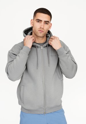 HOODIE ZIP - Sweatjacke - light grey