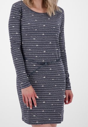 Fodralklänning - mottled blue