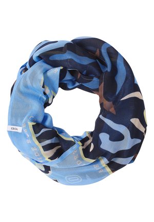 GEMUSTERTER LOOP  - Tubehalstørklæder - blau