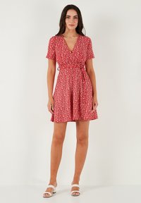 LELA Jerseyjurk - red