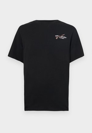 O'Neill RETRO BACK UNISEX - T-shirt print - black out