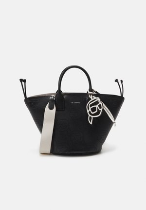 IKONIK PERFORATED TOTE - Håndtasker - black