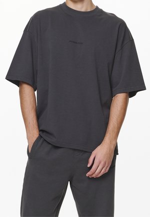 T-shirt basic - gunmetal