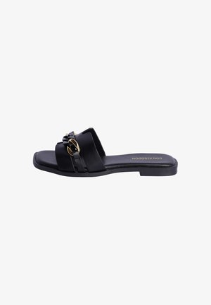 Don Algodon, CHANCLAS MUJER EMMA DON ALGODON - Sandalias planas - black