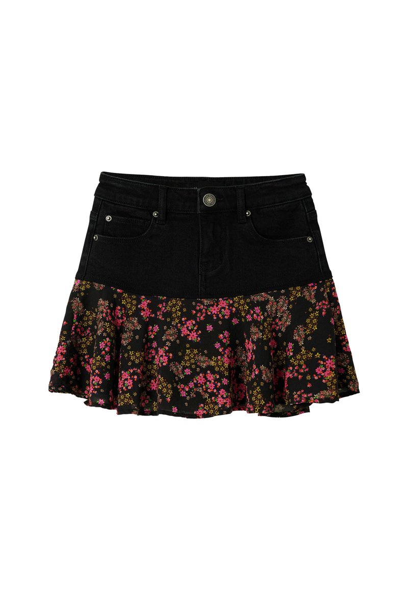 Desigual A-lijn rok zwart