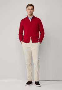 Façonnable FULLZIP - Cardigan - berry red