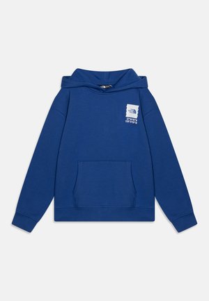COORDINATES GRAPHIC OVERSIZED HOODIE UNISEX - Majica s kapuljačom - blue