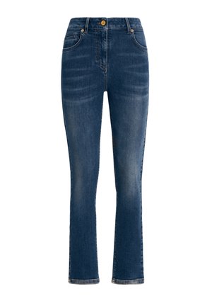 Luisa Spagnoli OCTAVIO - Slim fit -farkut - blu scuro