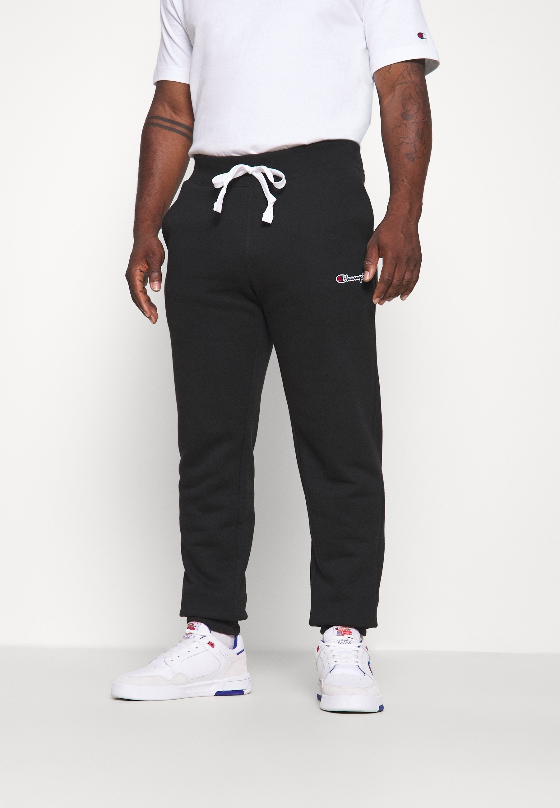 Champion Rochester Tracksuit bottoms - black - (Pre-owned) - Zalando