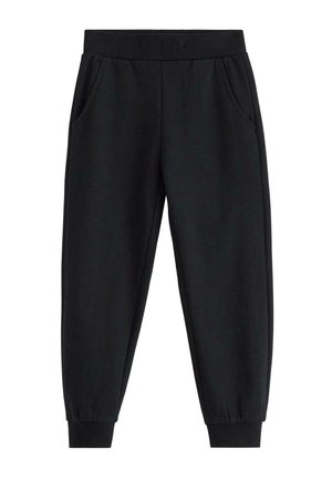JOGGERS WITH BRUSHED - Træningsbukser - black