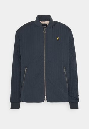 Lyle & Scott QUILTED LINER JACKET - Ľahká bunda - dark navy