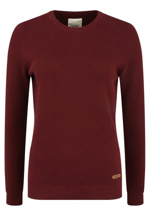 OXSARAH - Strickpullover - Neule - wine red