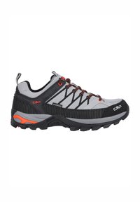 CMP RIGEL LOW TREKKING SHOES WP - Hikingsko - cemento nero