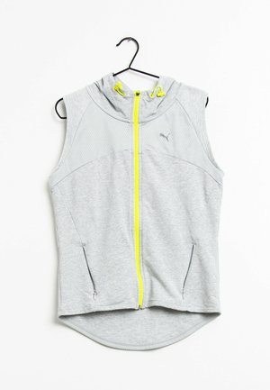 Sweater met rits - grey