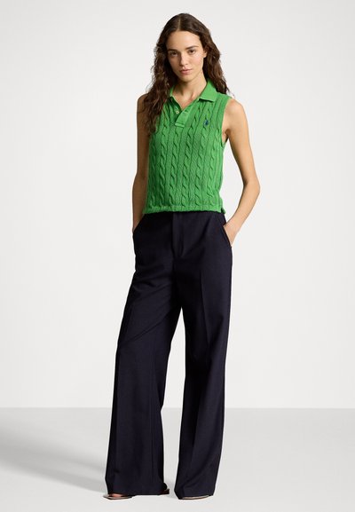 Polo Ralph Lauren COTTON SLEEVELESS POLO SHIRT - Polo - fiji green