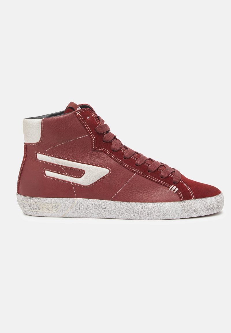 Diesel Sneakers hoog rood