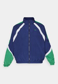ICON CRINKLE TRACK JACKET - Treniņjaka - midnight navy/team kelly green