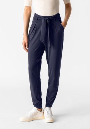 JADE PANTS JERSEY - Pantaloni - dark navy
