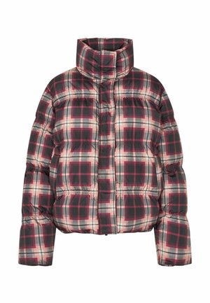 Cras, VALENCIACRAS PUFFER - Χειμωνιάτικο μπουφάν - bordeaux check