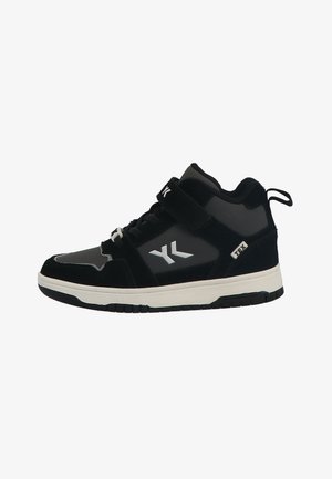 Lurchi GRAND TEX UNISEX - Ψηλά αθλητικά παπούτσια - black/grey