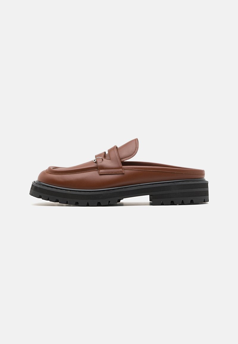 Marni SABOT - Pantofi slip-on - cognac