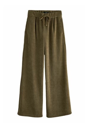 PULL-ON WIDE - Püksid - khaki green