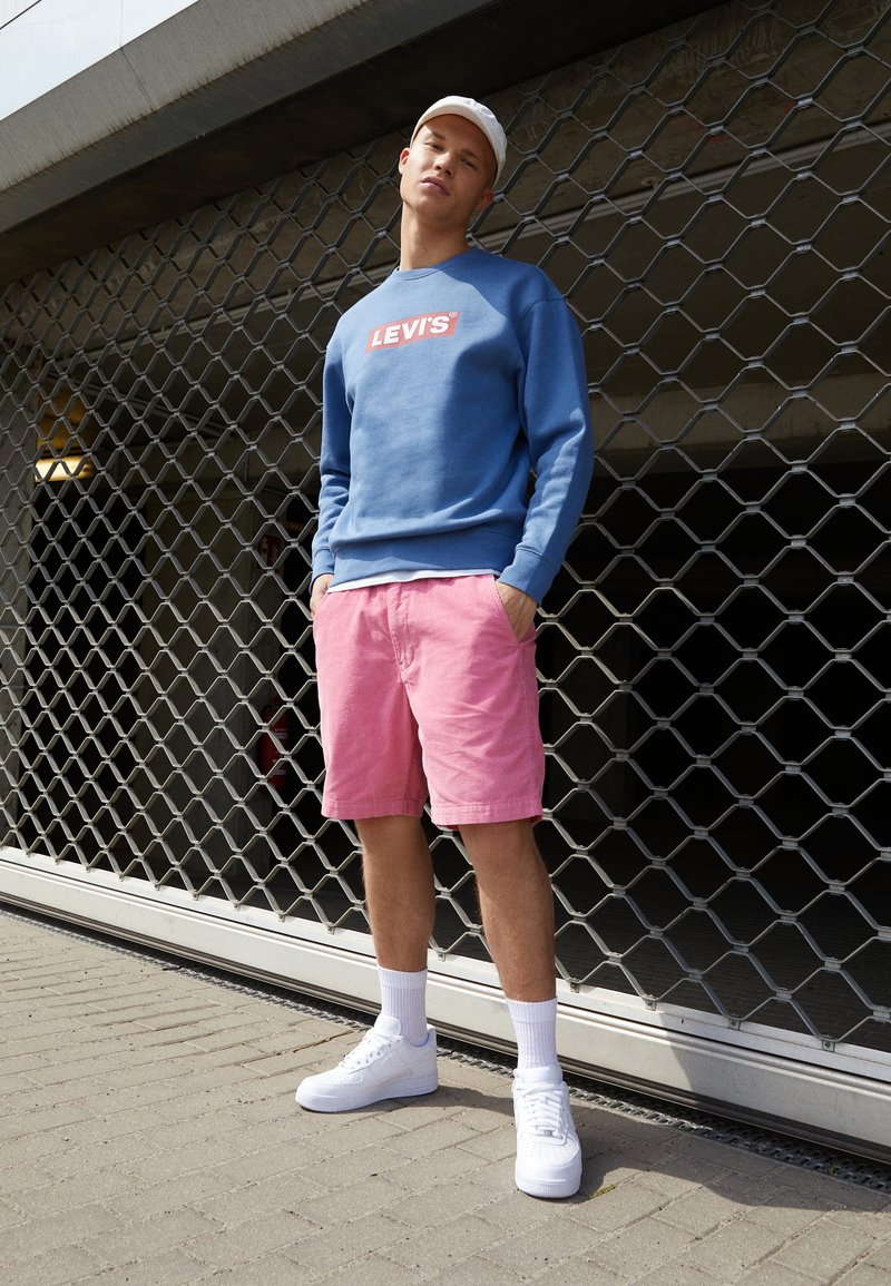 Levi's® GRAPHIC CREW - Camisola - sunset blue