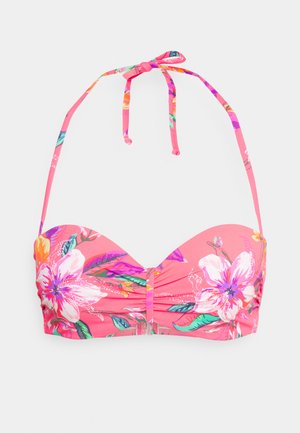 LASCANA, WIRE-BANDEAU MALIA - Bikinitop - red
