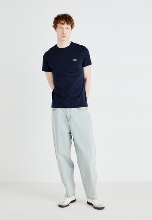 CREW 2 PACK - T-shirt basic - rivet navy/shy blue