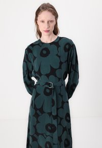 Marimekko COMBU UNIKKO DRESS - Kjole - green/black