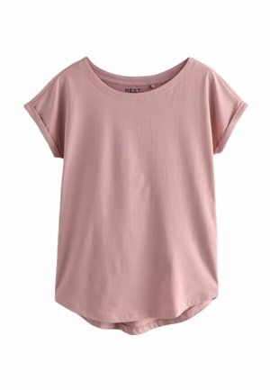 REGULAR FIT - ROUND NECK - T-Shirt basic - mauve purple