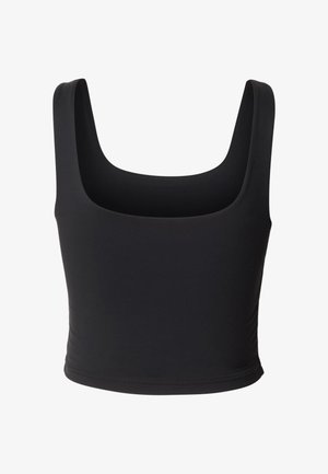 Urban Classics, LADIES CROPPED TOP - Toppi - black