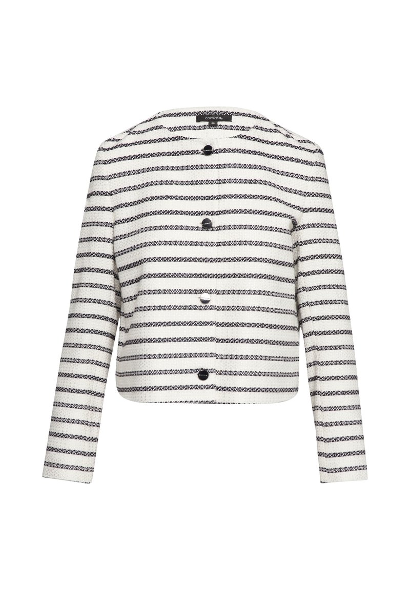 comma Strickjacke dunkelblau
