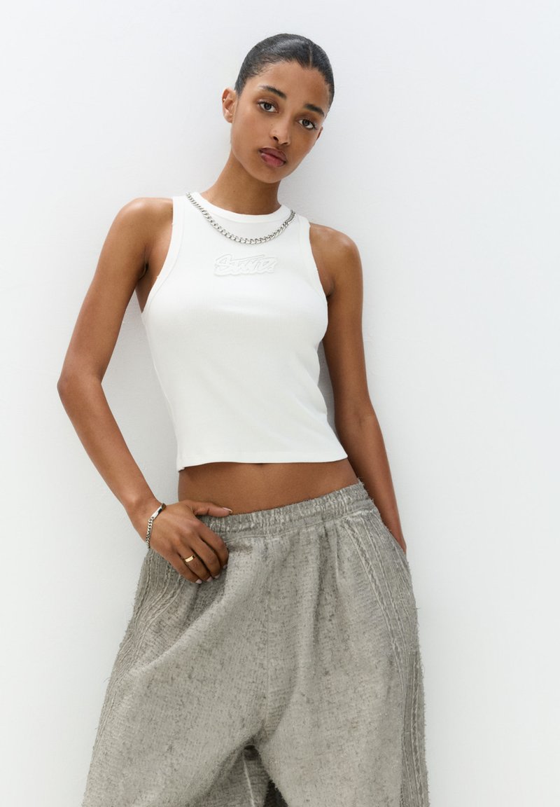PULL&BEAR STWD - Top - white